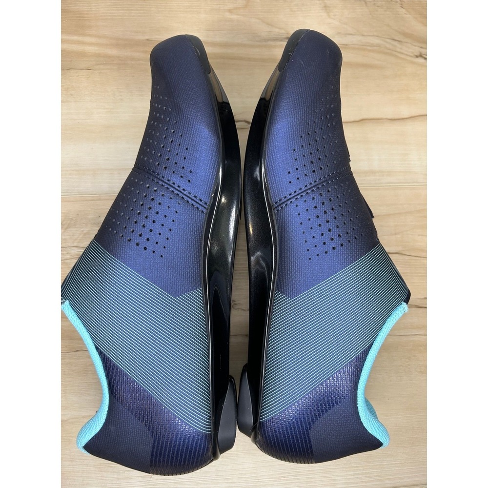 NEW Shimano SH-RC100 RC100 Womens Road Cycling Shoes Navy Blue Size 8.5 9 Cleats - Picture 6 of 12